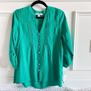 studio works women’s casual shirt